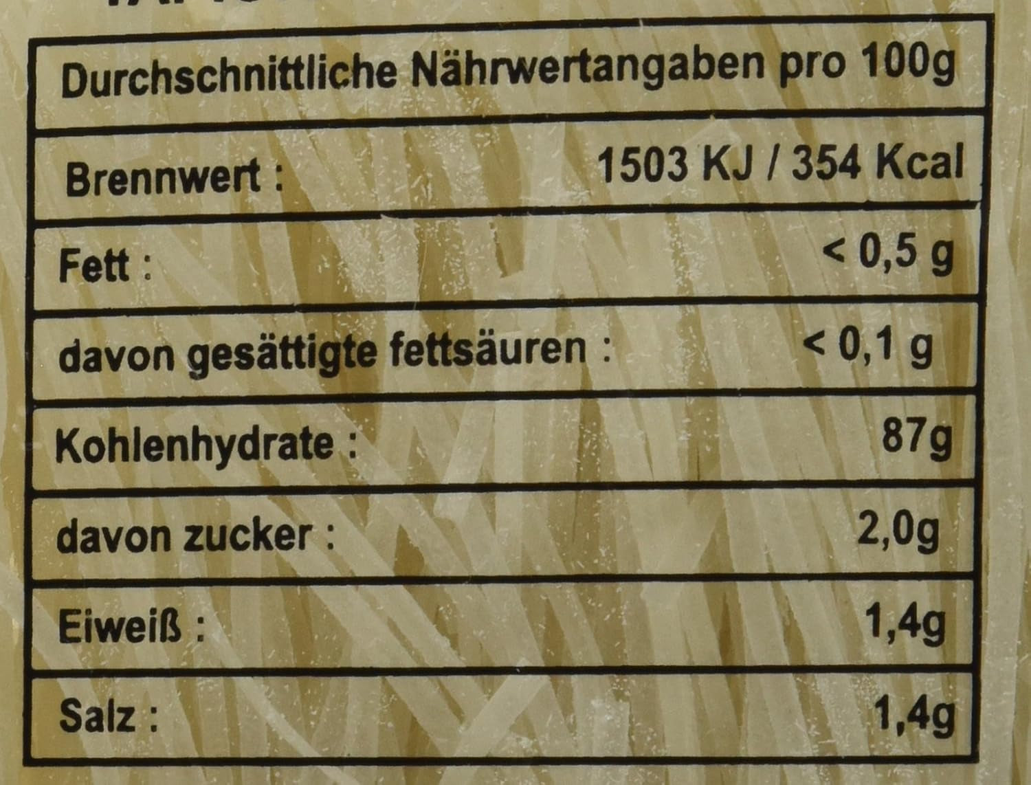 Fidea de orez cu tapioca 2,5 mm (Huû tieáu nam vang) (1 x 400 g)