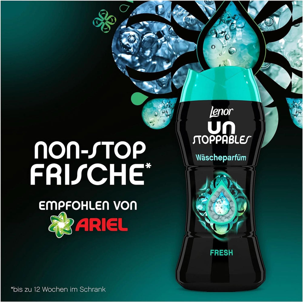 Lenor Unstoppables parfum de rufe Fresh 510G - Prospețime pentru toate textilele, chiar și pentru cele sport Detergenti Rufe Naty Shop
