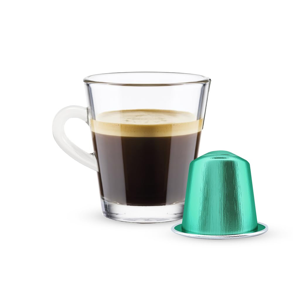 -Kaffee Nespresso®-kompatible Kapseln – entkoffeiniert – 10 Kapseln (Packung mit 5)
