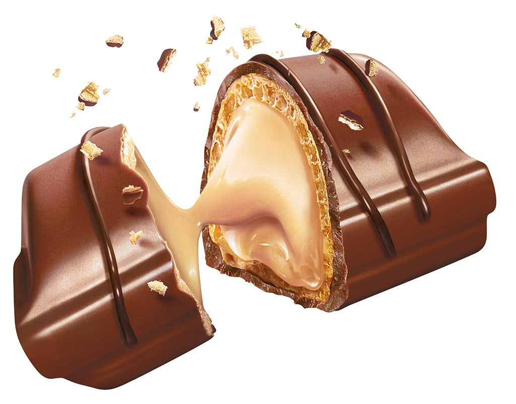 kinder Happy Moments Mini Mix – Cadou de Ziua Îndrăgostiților pentru el și ea – Pentru socializare și împărtășire cu prietenii și familia – 161 g