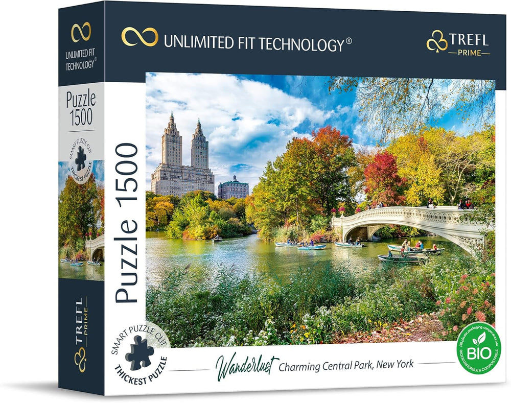 Trefl 26196 1500 elemente, carton cel mai gros, organic, ECO, Italia, apus de soare, divertisment pentru adulți și copii de la 12 ani, Uft-Puzzle Romantic Sunset: Vernazza, Liguria, Italia