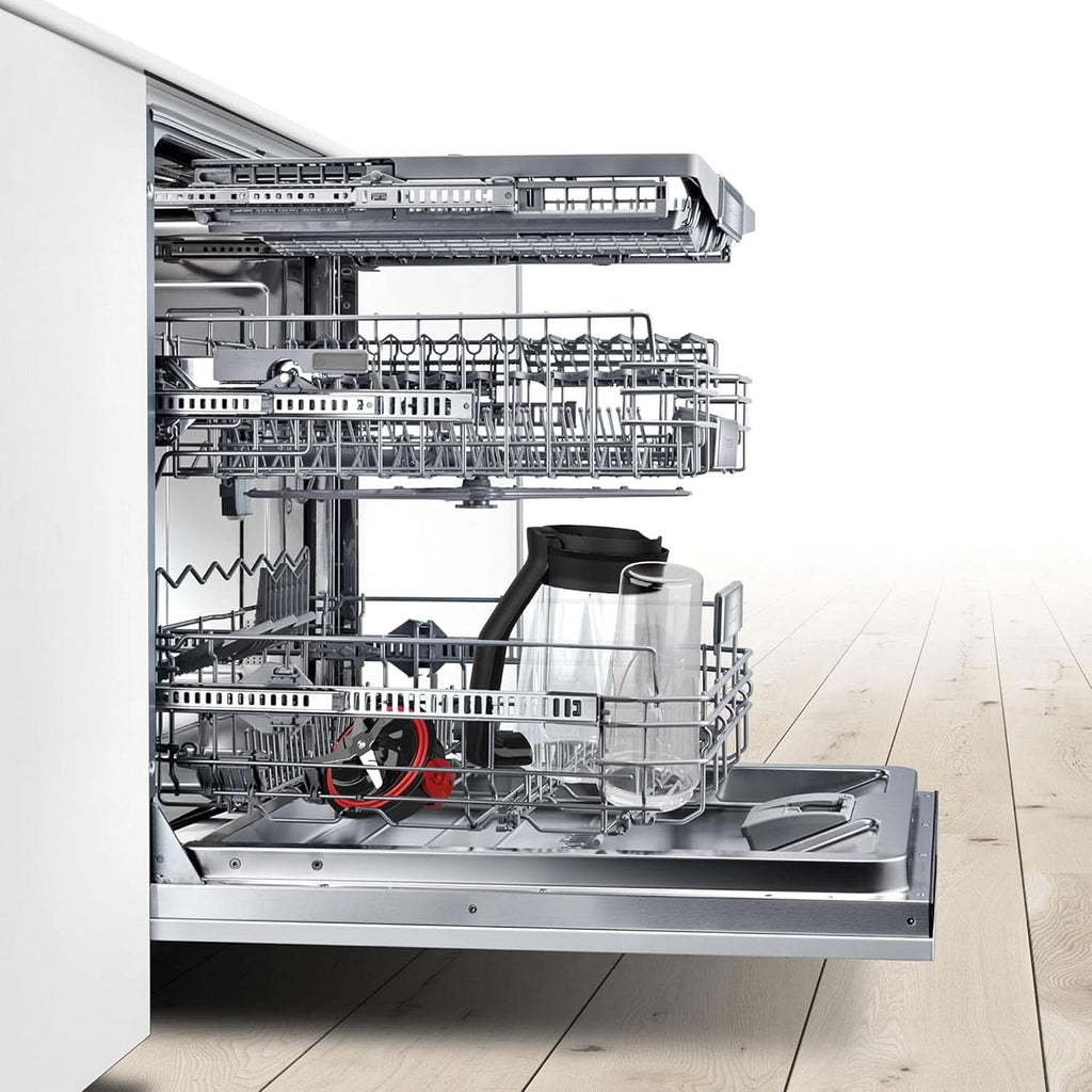 Bosch Standmixer Vitapower Serie 4 MMB6382M, Edelstahl-Klingen Made in Germany, 1,5L Thermosafe Glasbehälter, Stopfer, Sicherheitsdeckel, Spülmaschinengeeignete Teile, 30,000 U/Min, 1200 W, Edelstahl Bucatarie Naty Shop