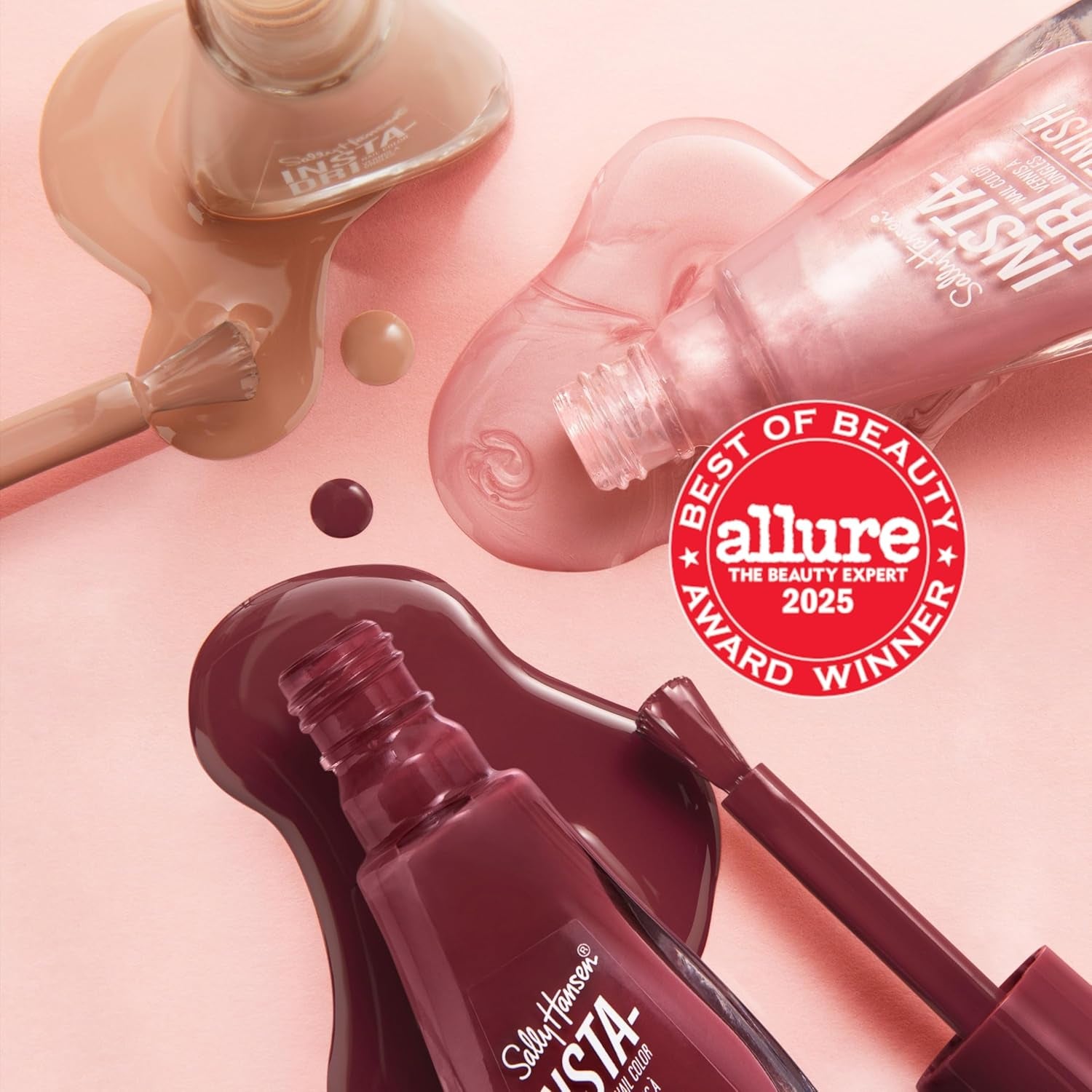 Insta-Dri Holo-Glow, Oja Euphoric, ușor de utilizat, de lungă durată, culori frumoase, ușor de aplicat pe unghii, nu se ciobește, 19 ml