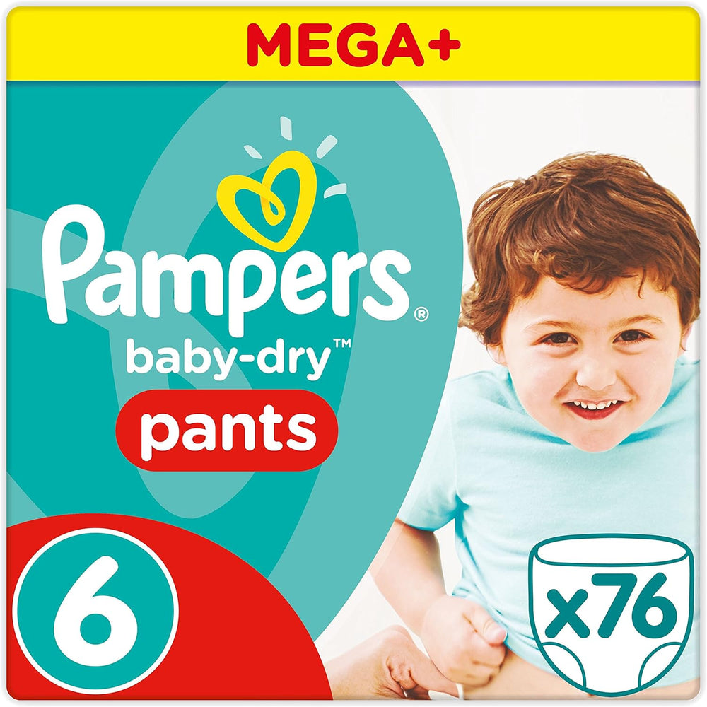 Pampers (Versiunea Veche), Chiloți, Mărimea 4, 9kg-15kg, Pachet de trei (1 x 88 scutece)