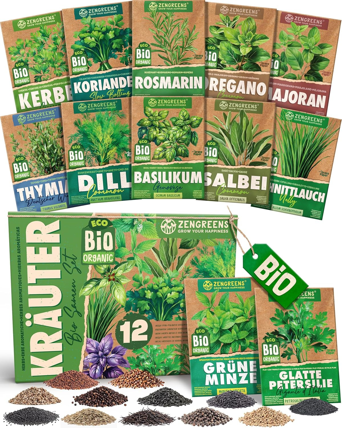 Semințe de roșii organice într-un set de 10 - 10 semințe de roșii pentru cultivare ușoară în grădină, balcon sau strat înălțat - semințe de plante - răsaduri