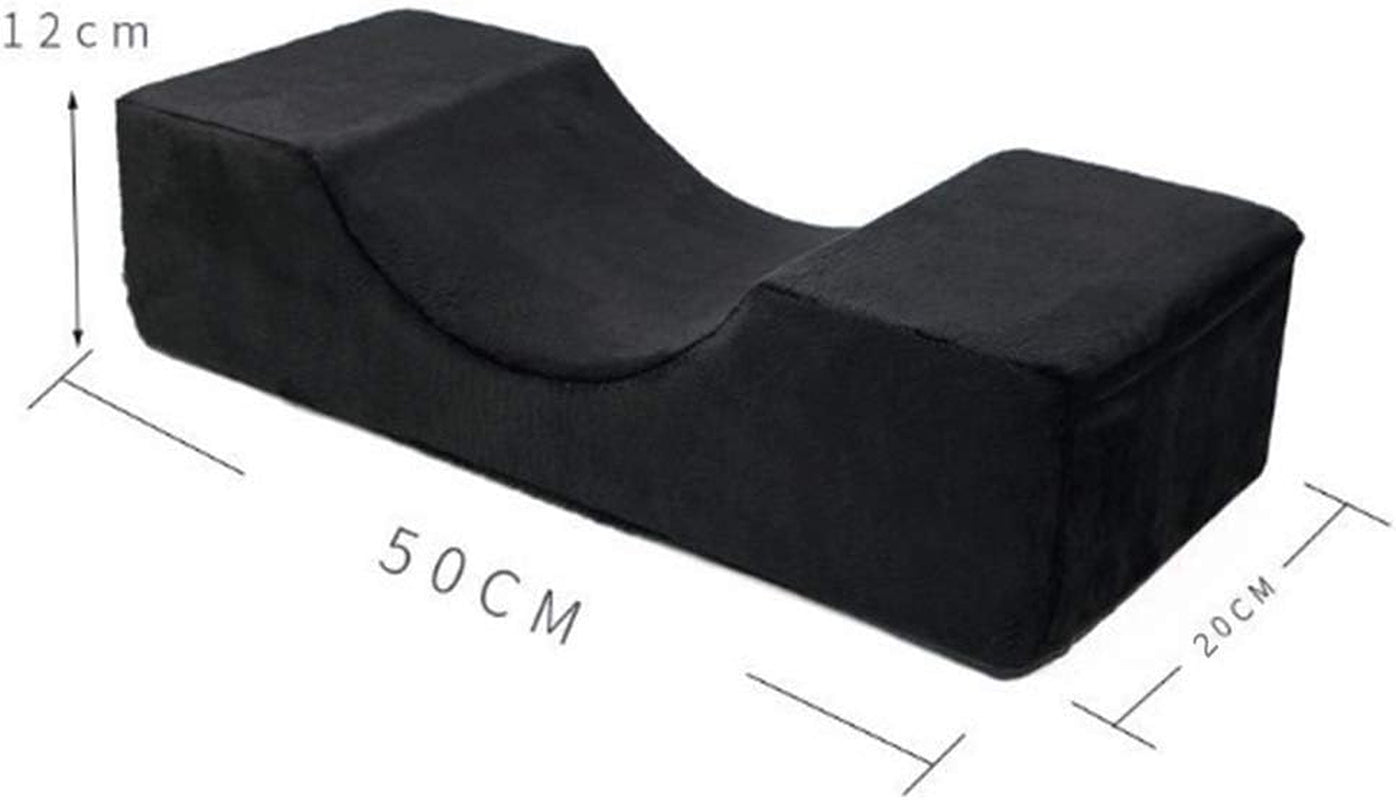 Whiteswan extensie gene, ergonomic, curbat, suport din spumă de memorie, cameră de zi, pernă, gât, gene, frumusețe, pernă de machiaj, pernă de dormit, suport pentru gât Perne ortopedice cervicale Naty Shop