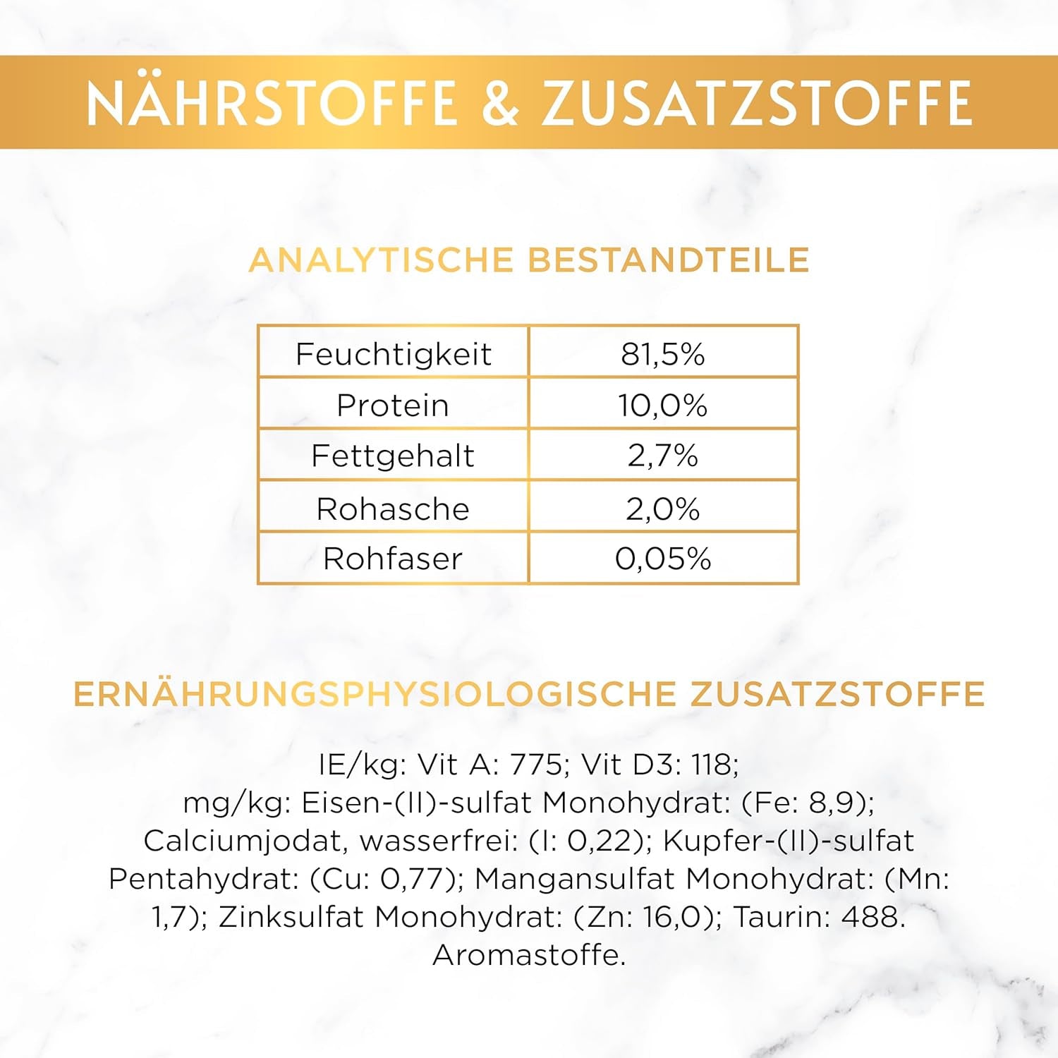 Hrană umedă pentru pisici Gourmet Gold Fine Composition cu vită și pui, pachet de 12 (12 x 85g)