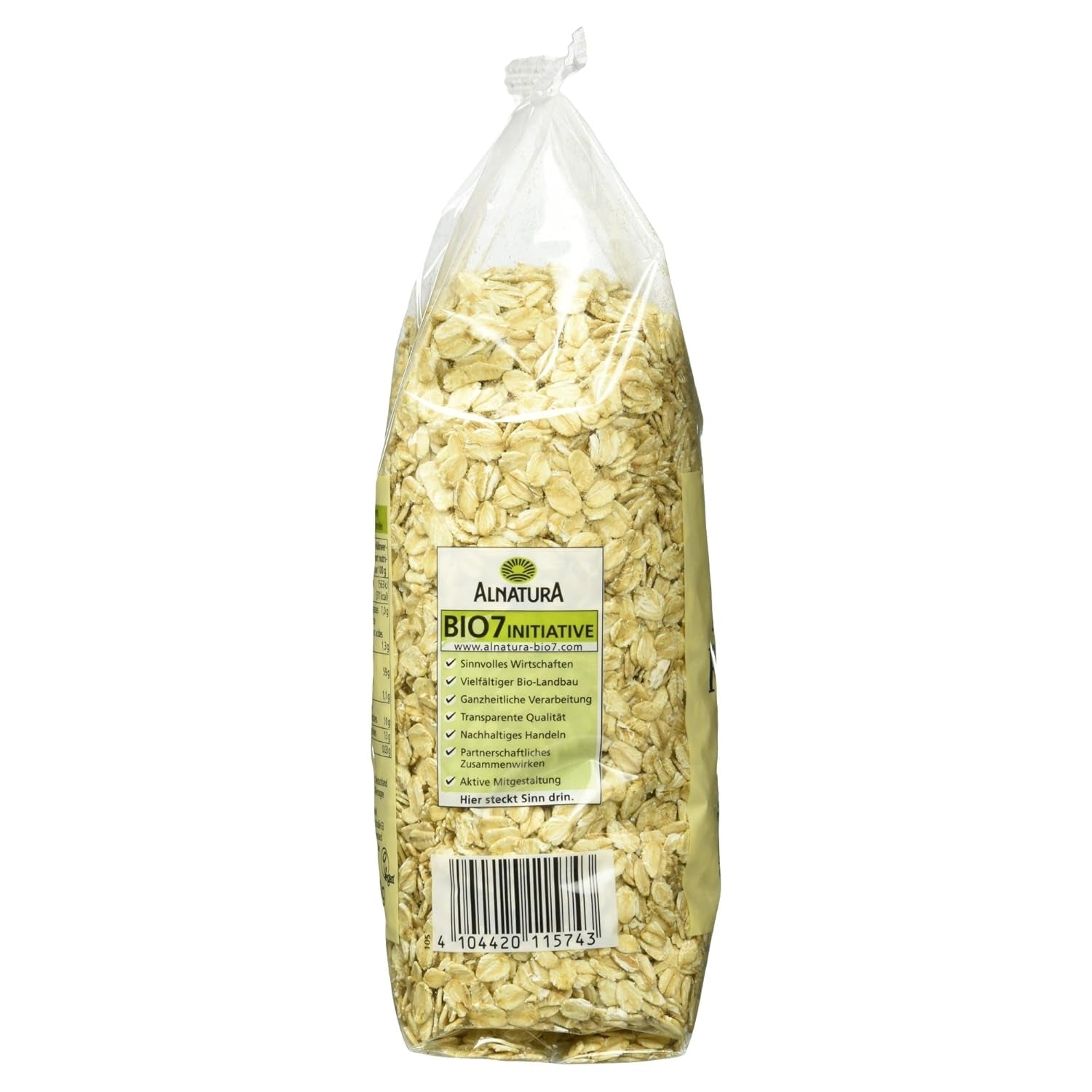 Fulgi mari de ovăz organici, 500g