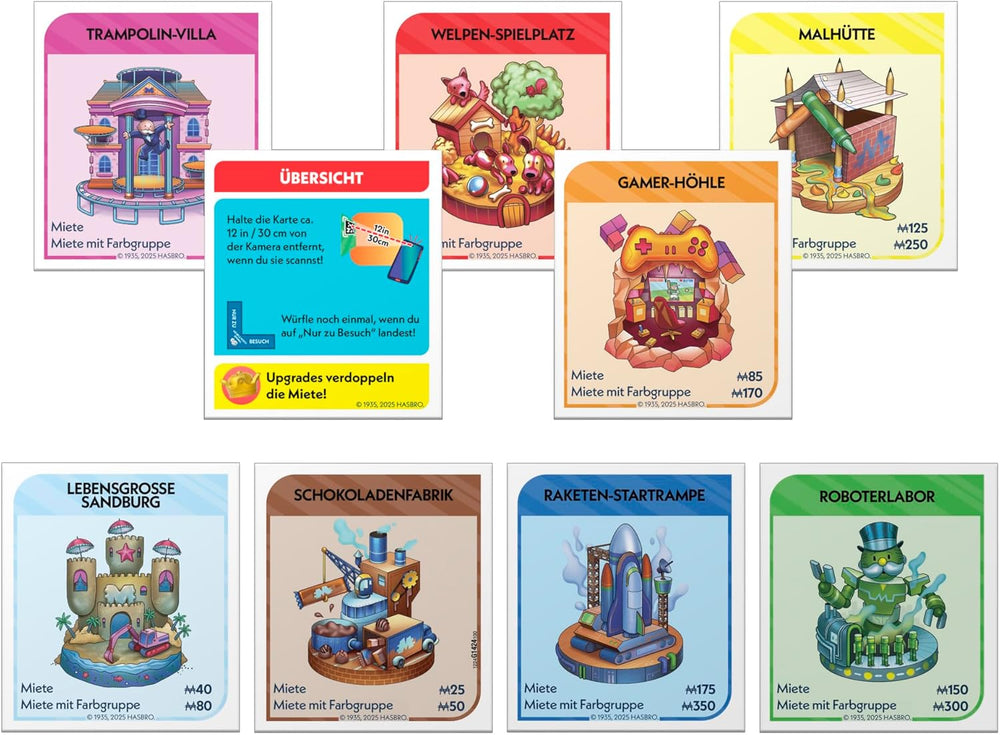 Joc de societate Monopoly App Banking - Versiune germană, versiune modernă a clasicului joc electronic pentru copii cu vârsta de 8 ani și peste, pentru 2 până la 6 jucători