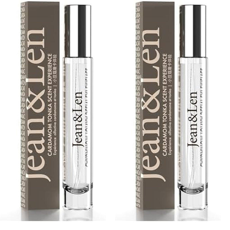 Jean & Len Scent Experience Cardamom & Tonka, Apă de toaletă cu aromă de Cardamom și Tonka, Mini parfum practic, Ideal pentru călătorii, Sticlă de înaltă calitate, 10 ml