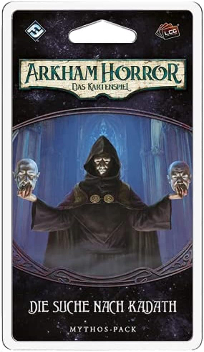 Fantasy Flight Games, Arkham Horror: LCG, Joc de bază, Joc pentru experți, Joc de cărți, 1-4 jucători, Vârste 14+, 45+ minute, Germană, Multicolor, Colorat