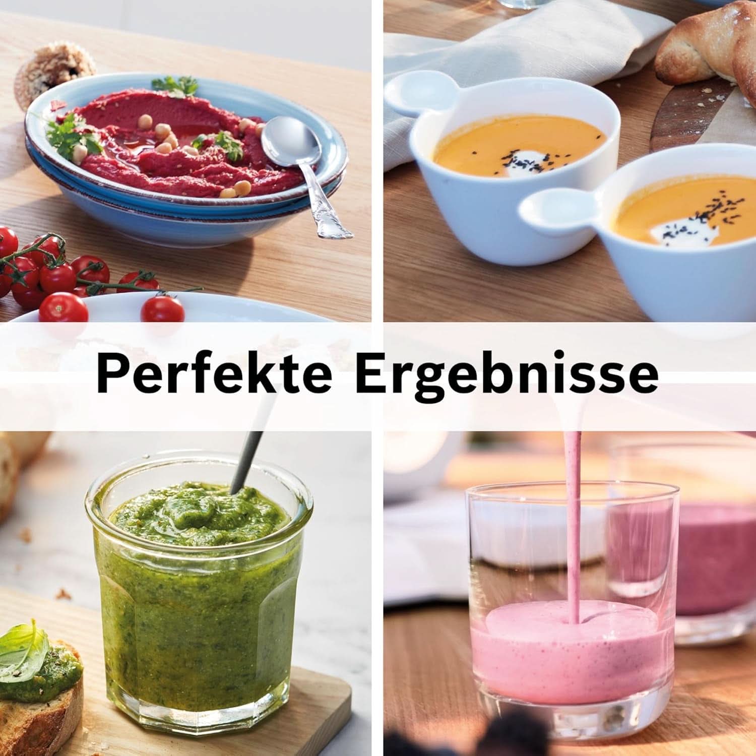 Bosch Standmixer Vitapower Serie 4 MMB6141B, Hochwertige Edelstahl-Klingen, 1,5L Tritan-Mixbehälter, Spülmaschinengeeignete Teile, 30.000 U/Min, 1200 W, Schwarz Bucatarie Naty Shop