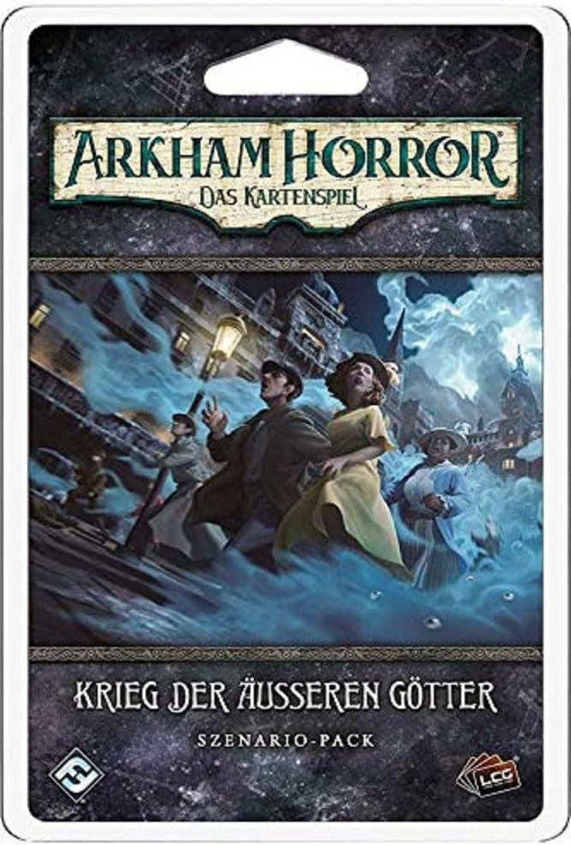 Fantasy Flight Games, Arkham Horror: LCG, Joc de bază, Joc pentru experți, Joc de cărți, 1-4 jucători, Vârste 14+, 45+ minute, Germană, Multicolor, Colorat