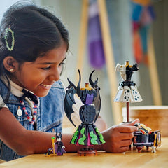 LEGO Ç€ Disney Villains The Dresses Of Maleficent And Cruella De Vil - Jucărie pentru băieți și fete de la 9 ani - Incl. 2 mini păpuși și 2 figurine de animale - Cadou aniversar pentru fani 43262 Seturi de constructie Besuche den LEGO-Store