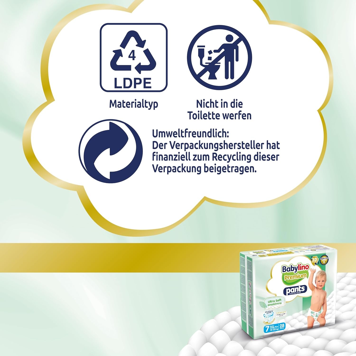 Pantaloni Premium, mărimea 7, cu filtru ultra-moale, XL Plus (15-25 kg), 28 bucăți