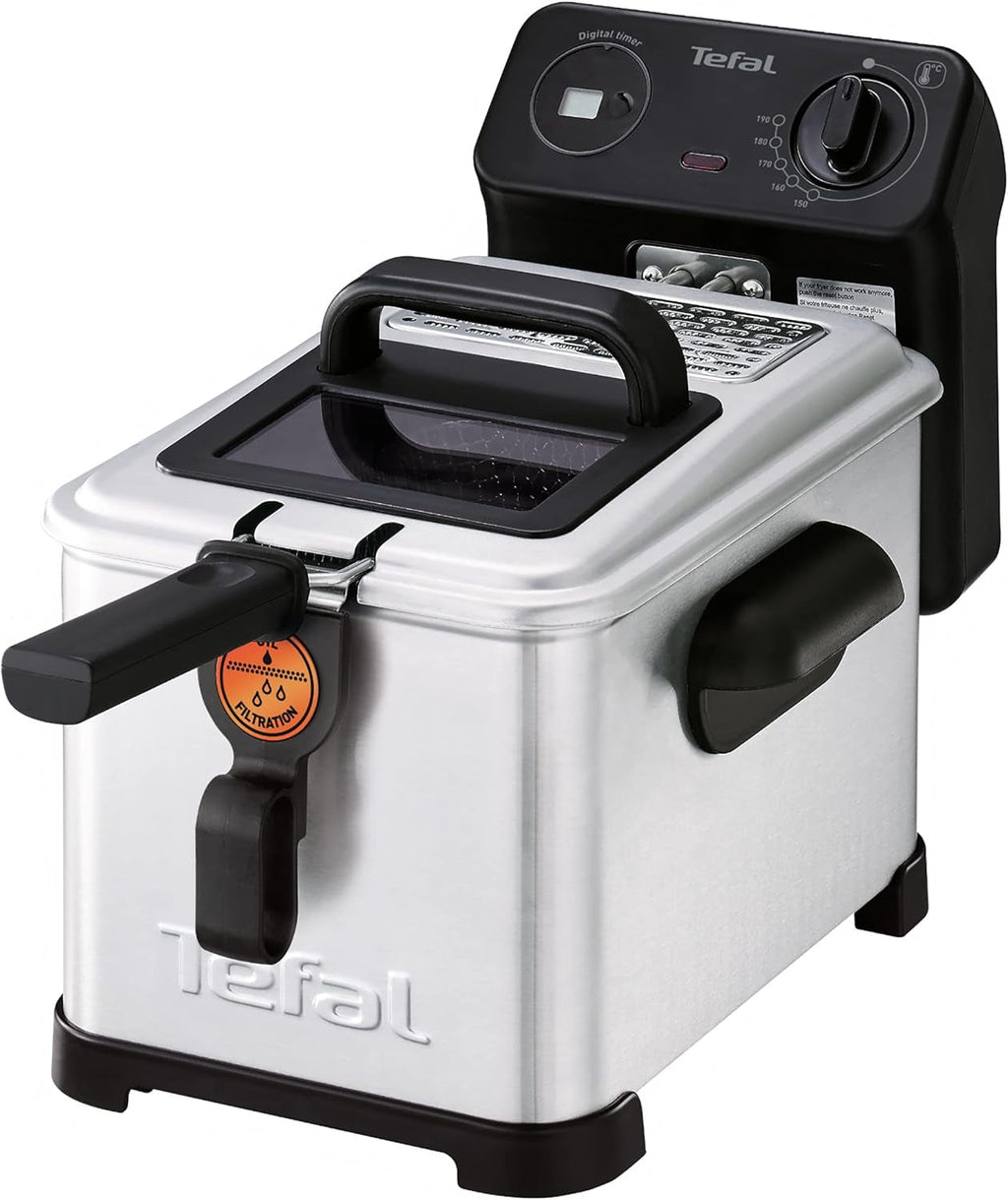 Tefal FR5160 Filtra Pro, friteuză cu ulei semi-profesională Electrocasnice Naty Shop Default Title