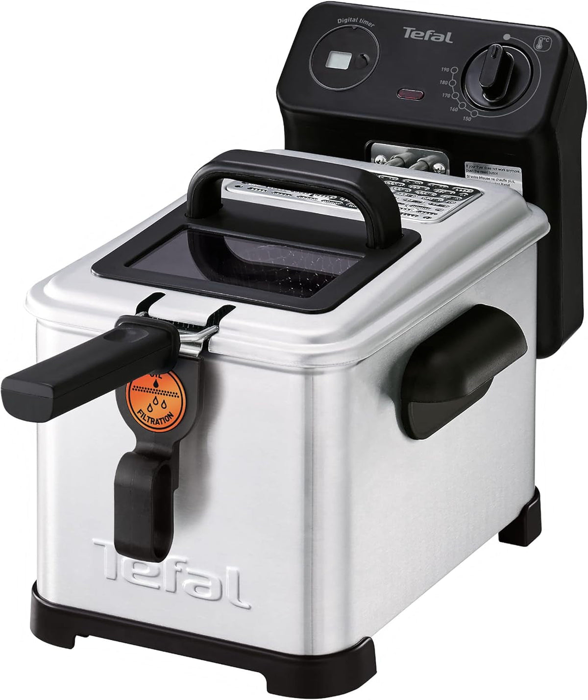 Tefal FR5160 Filtra Pro, friteuză cu ulei semi-profesională Electrocasnice Naty Shop Default Title