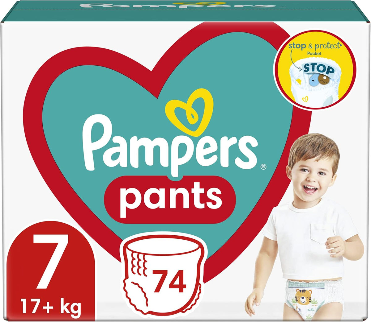 Pampers (Versiunea Veche), Pantaloni Băieți/Fete 4 176 buc.