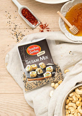 Bamboo Garden - Sushi Sesam Mix , Ideal für die Zubereitung von Sushi aller Art , Hervorragend auch als Topping zahlreicher Gerichte, im Müsli oder Porridge , 1 x 50 g