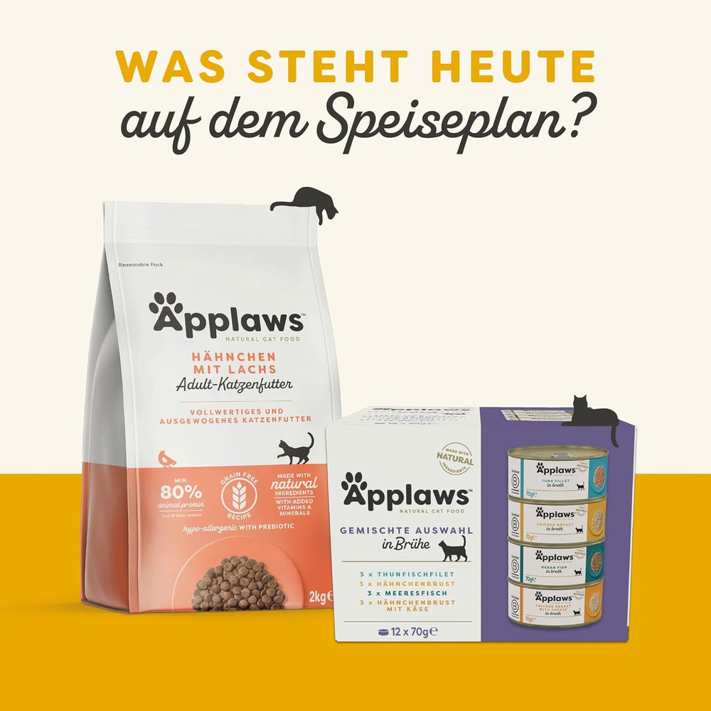Applaws Snack cremos cu pui, fără cereale, pentru pisici și pisoi, 32 pliculețe x 15 g