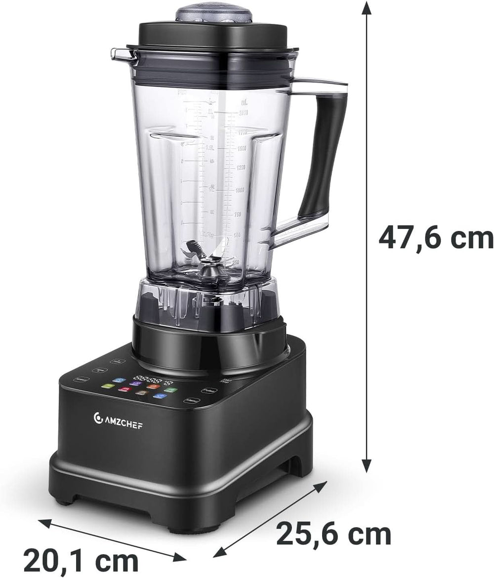 Blender AMZCHEF, 8 meniuri inteligente și 10 viteze, ecran tactil LCD Bucatarie Naty Shop