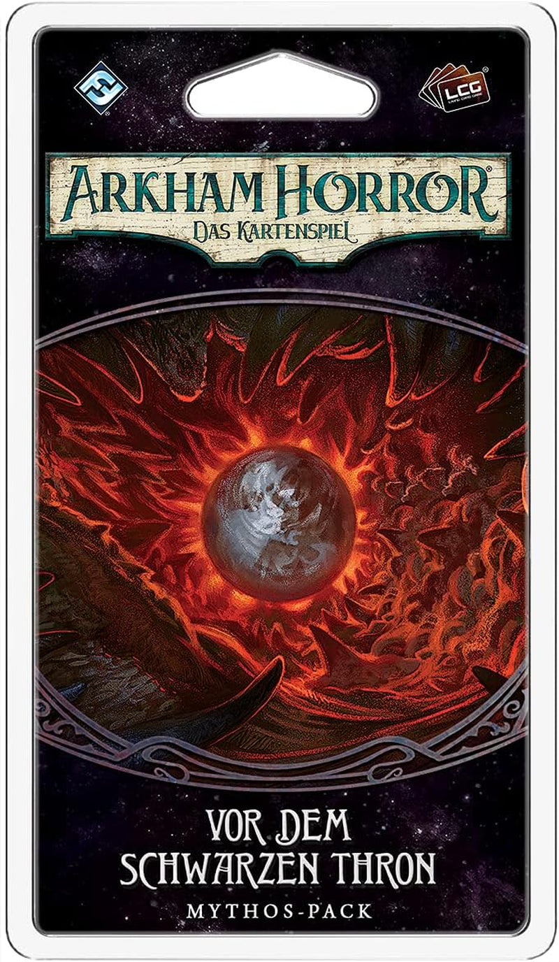 Fantasy Flight Games, Arkham Horror: LCG, Joc de bază, Joc pentru experți, Joc de cărți, 1-4 jucători, Vârste 14+, 45+ minute, Germană, Multicolor, Colorat