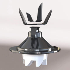 Cecotec Mixer Glas Power Schwarz Titan 1000 INOX. 1000 W, Edelstahlgehäuse, 6-Blatt-Blatt Mit Schwarzer Titanbeschichtung, 1,5-L-Glaskrug, 5 Geschwindigkeiten [Energieeffizienzklasse a +] Bucatarie Naty Shop