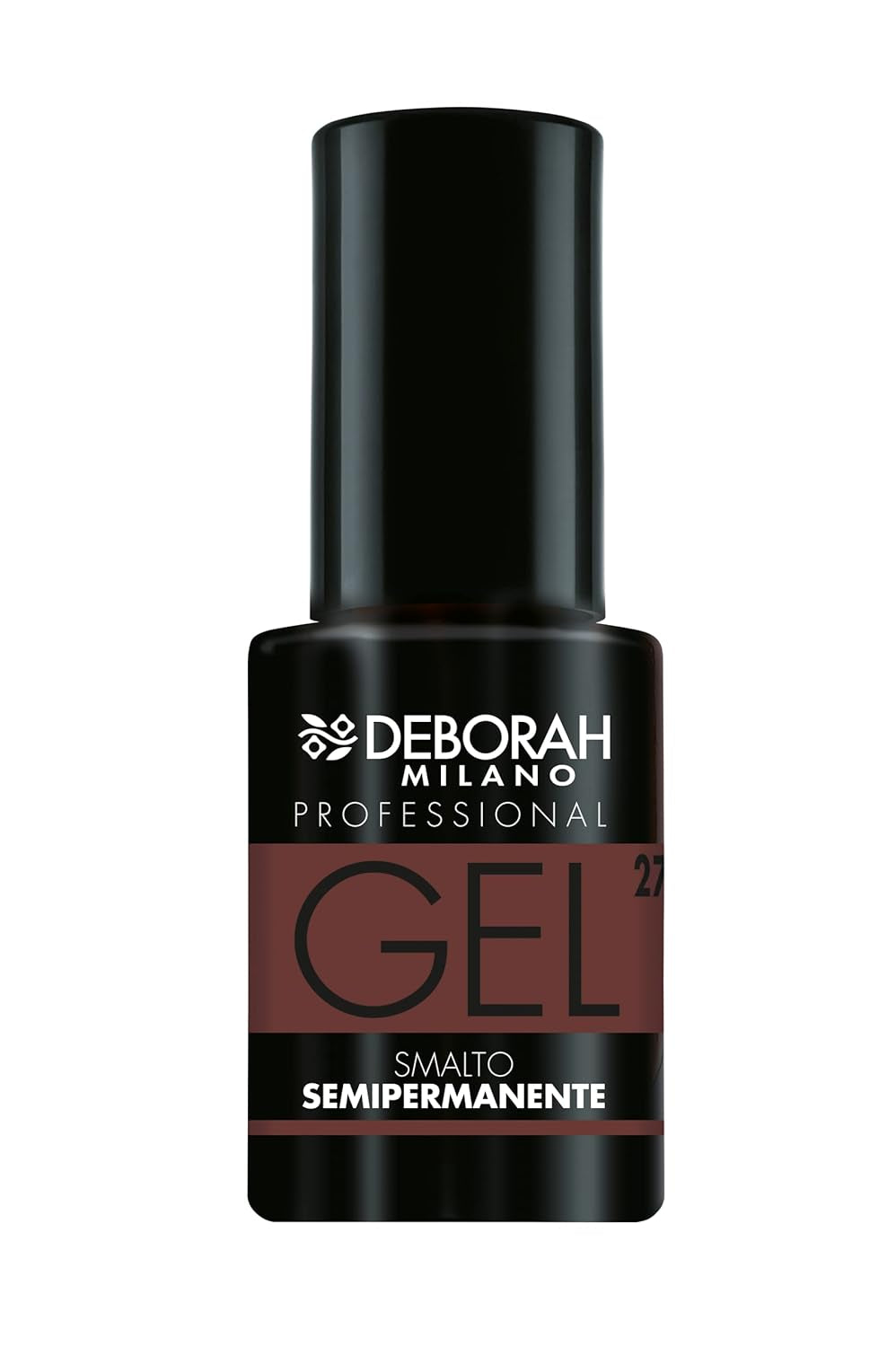 Oja semipermanentă Milano Professional, nr. 21 Burgundy, efect de volumizare, de lungă durată, pentru unghii intense și lucioase, 4,5 ml