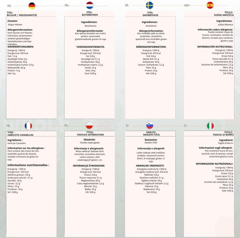 Bulgur din grâu Wholefood Earth - fără OMG - natural - vegan - fără lactate - fără zahăr adăugat, 500g