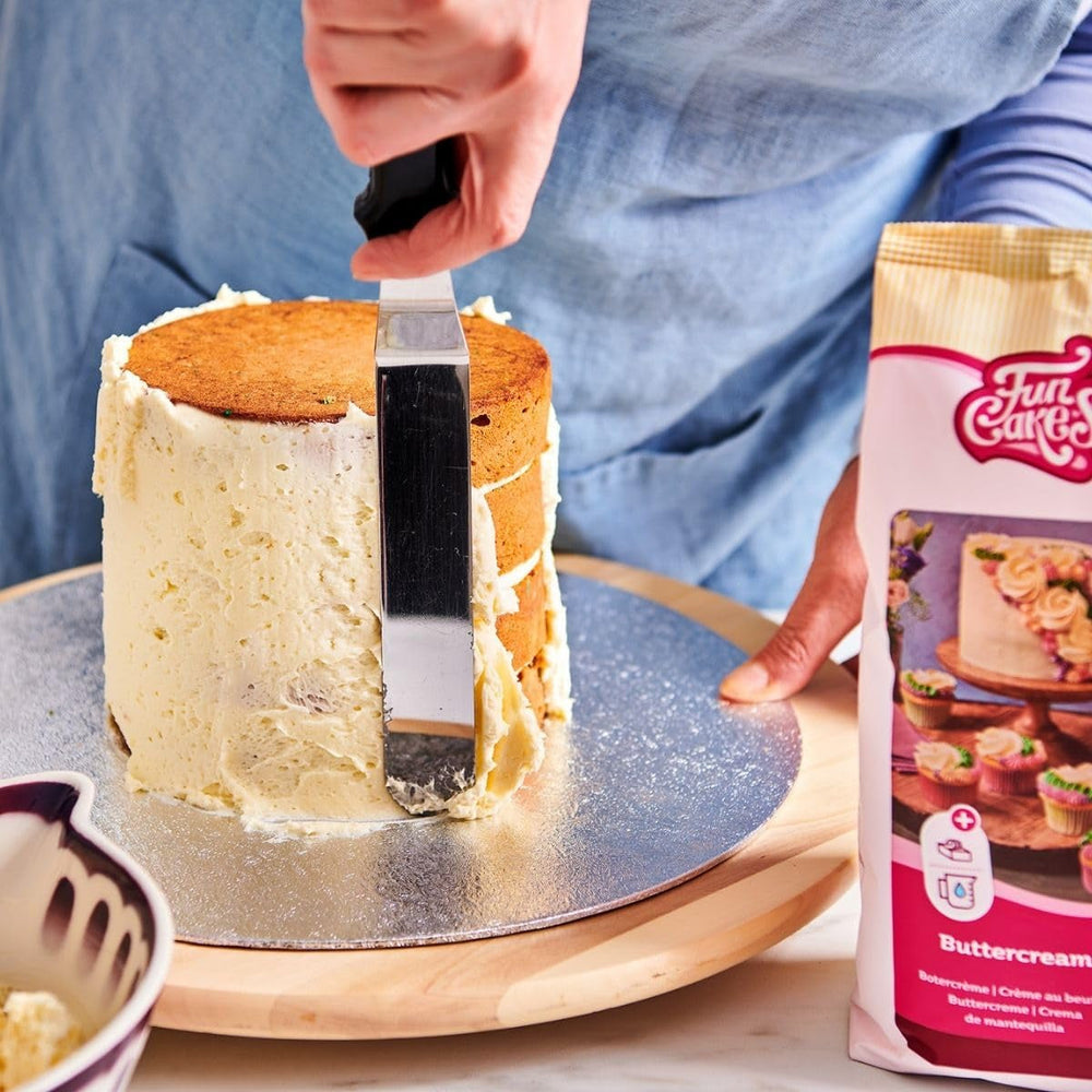 Funcakes Mix Für Buttercreme: Einfach Zu Verwenden, Cremig, Perfekt Zum Dekorieren, Abdecken Und Füllen Von Kuchen, Belag Auf Cupcakes, Halal., 1 Kg Amestec pentru copt si gatit Naty Shop