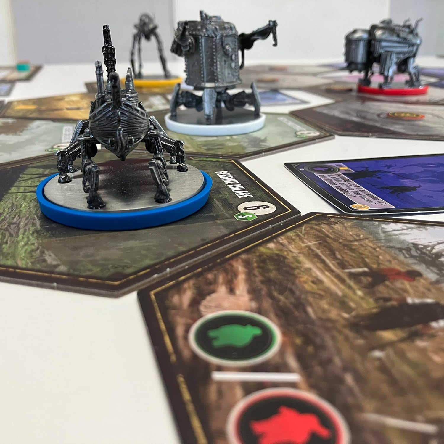 Feuerland Spiele 31025 Joc de masă Expeditions, tonuri pământești