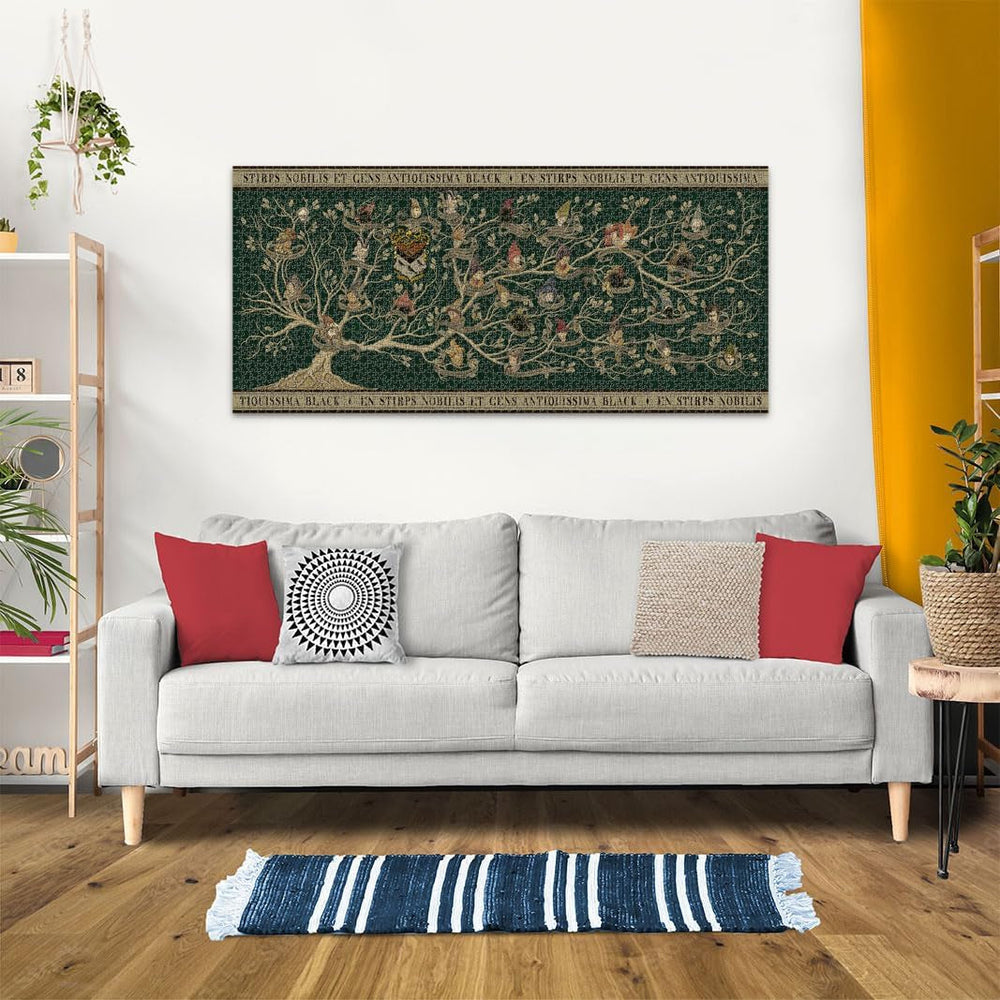 Ravensburger Puzzle 17299 - Arborele familiei - Puzzle panoramic Harry Potter 2000 de piese pentru adulți și copii de la 14 ani Puzzle Naty Shop