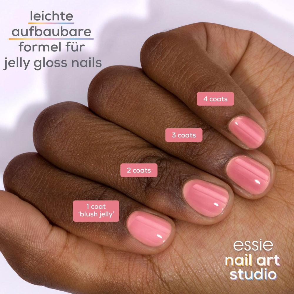 Oja Essie – Nr. 60 blush jelly, culoare ojă roz, colecția Essie Jelly Gloss, 13,5 ml
