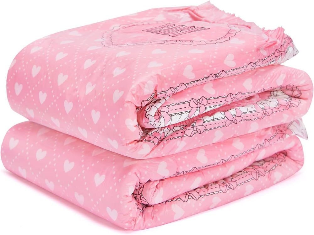 Scutece imprimate pentru adulți, 5500-5800 ml, pachet de 2 - Blushing Baby (M)