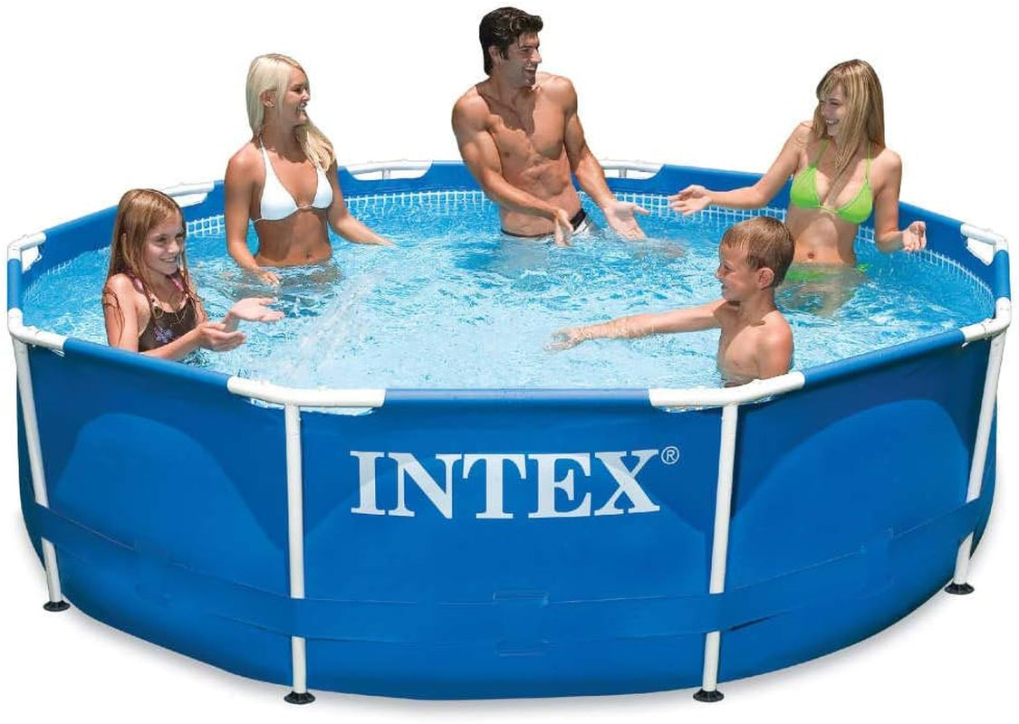 Piscină supraterană Intex 28202GN cu cadru metalic - Ø 305 x 76 cm, albastră