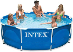 Piscină supraterană Intex 28202GN cu cadru metalic - Ø 305 x 76 cm, albastră