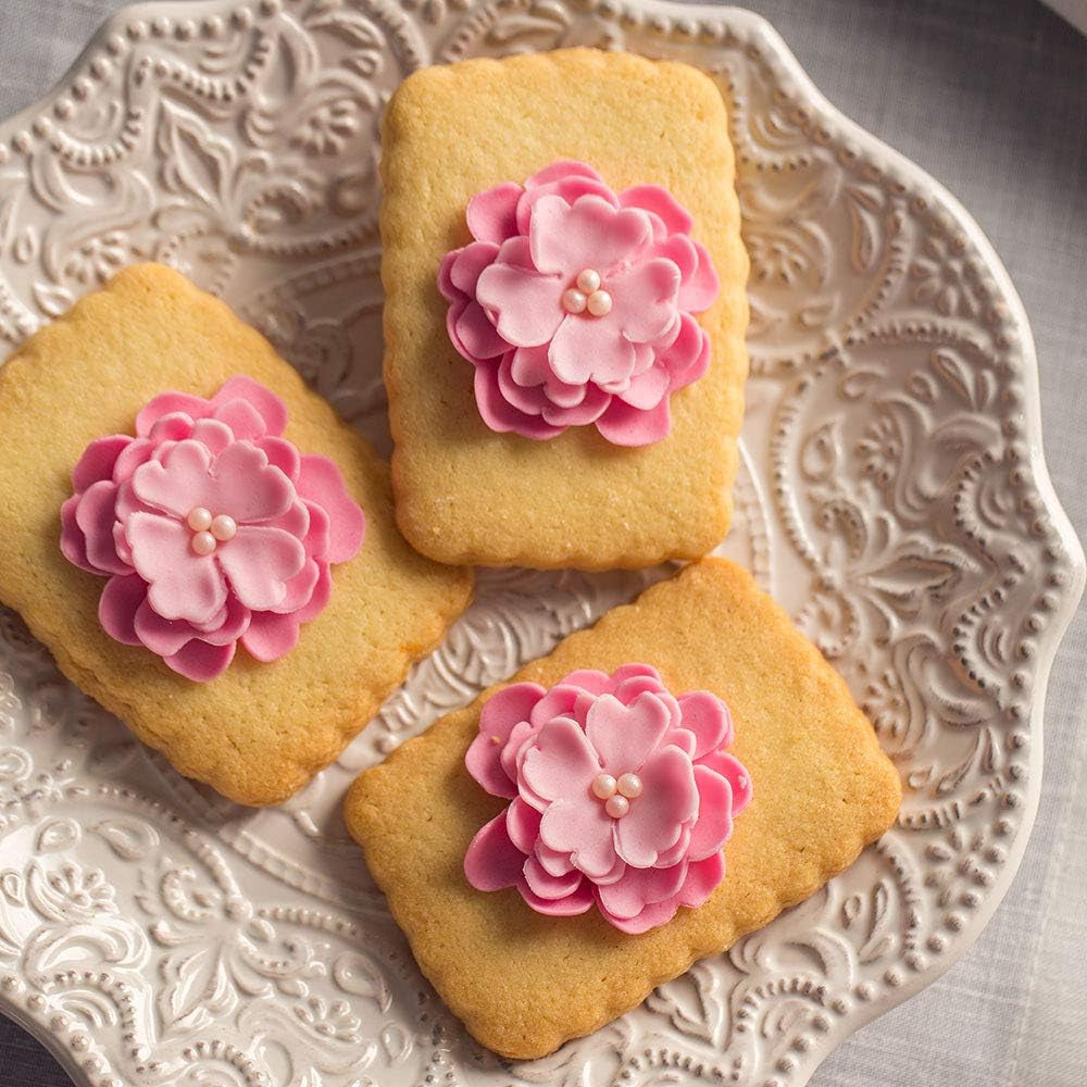 0255310 Set forme de biscuiți dreptunghiulare, ondulate, 4 piese 1,5-3,5-5,5-7,5 cm