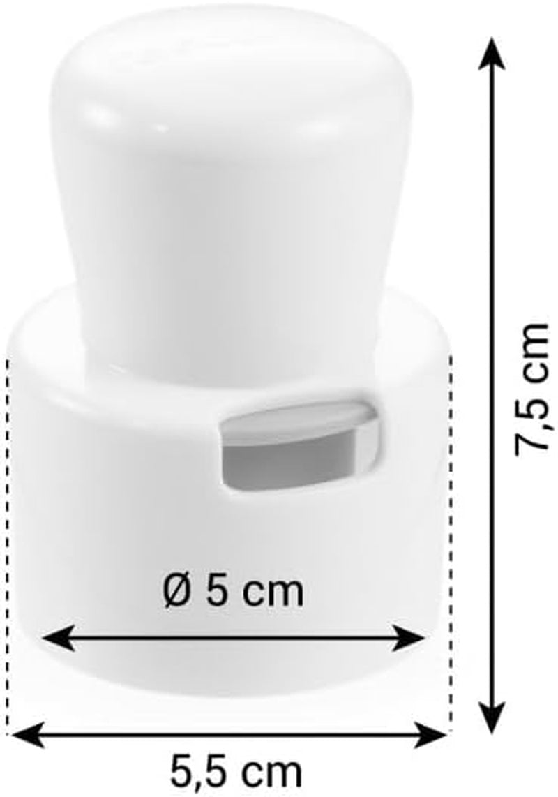 Formă Tescoma pentru prăjituri rotunde mici și fursecuri Linzer DELÍCIA, albă