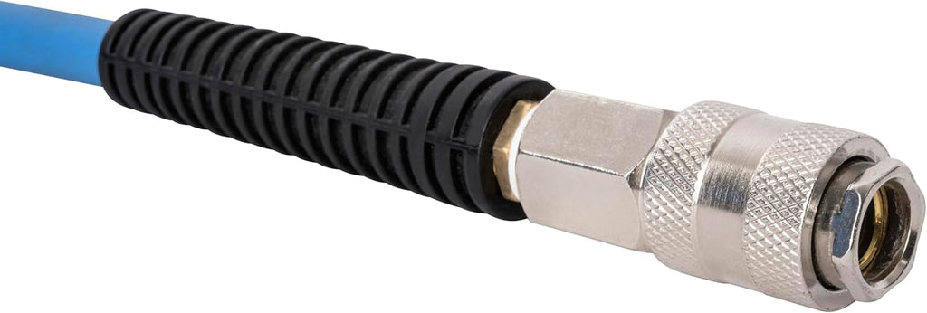 Rolă automată pentru furtun Güde 10 m (presiune de lucru 12 bar, rotire 180°, furtun de aer comprimat extrem de flexibil, rezistent la ulei și temperatură, filet de conectare 1/4", suport de perete)