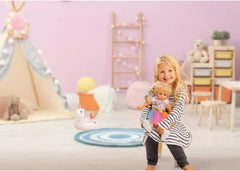 Heless 6601 - Inel de înot pentru păpuși, unicorn Henri, dimensiune 28-35 cm, pentru distracție în piscină, lac și cadă