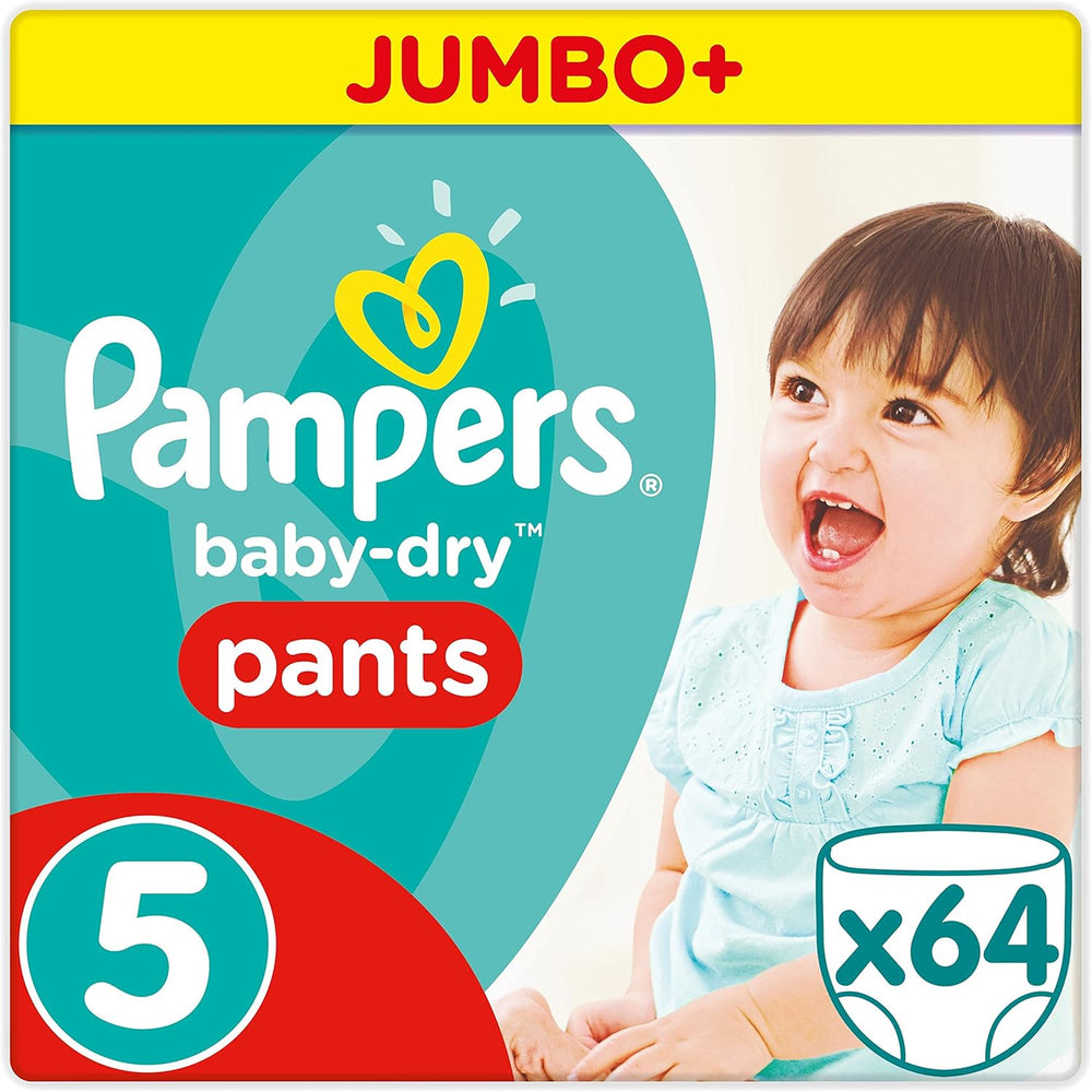 Scutece Pampers 81657566 Baby-Dry Pants, albe