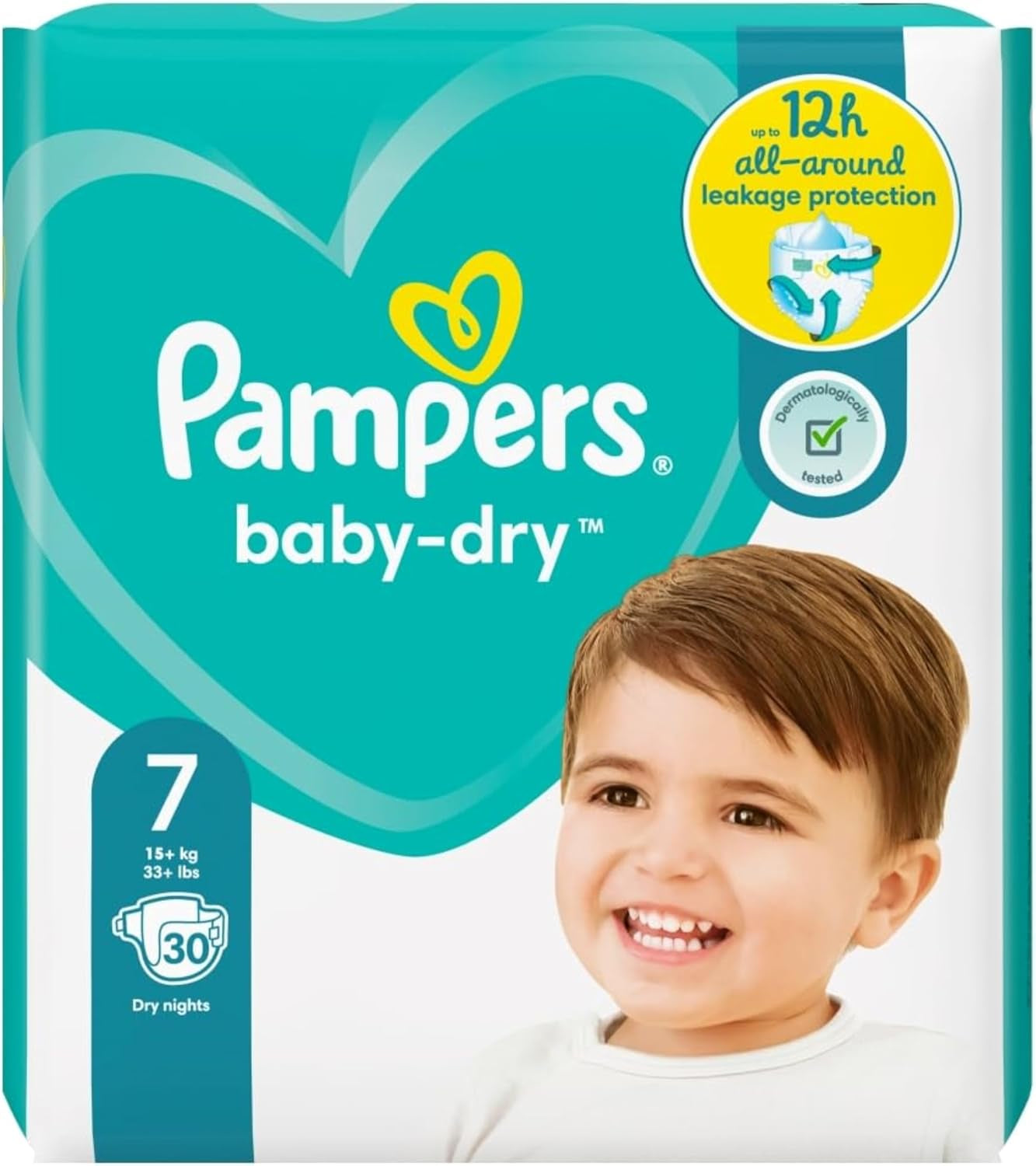 Scutece Pampers 81657566 Baby-Dry Pants, albe