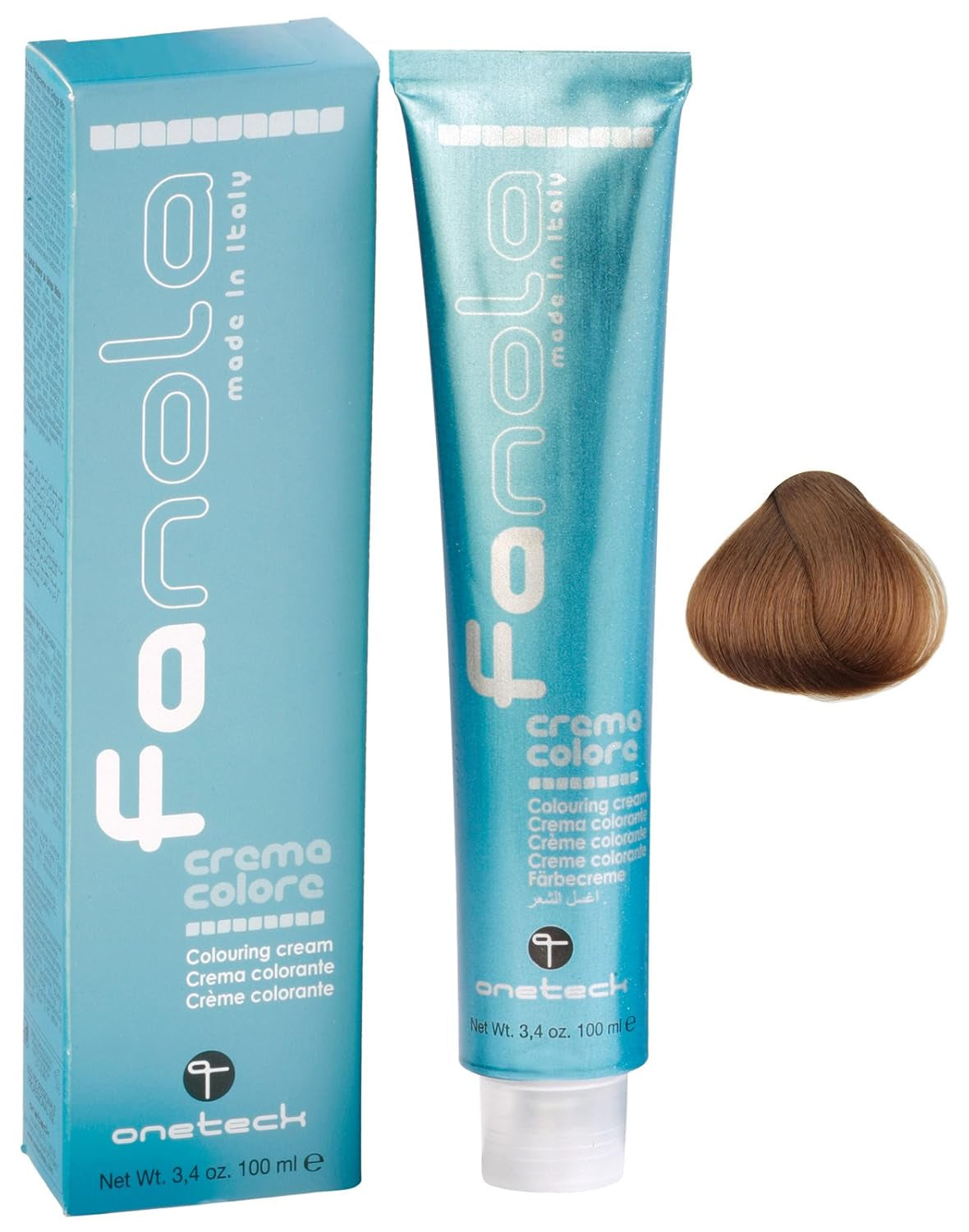 Fanola crema colore Cremă colorantă 7.0 Blond, 100 ml
