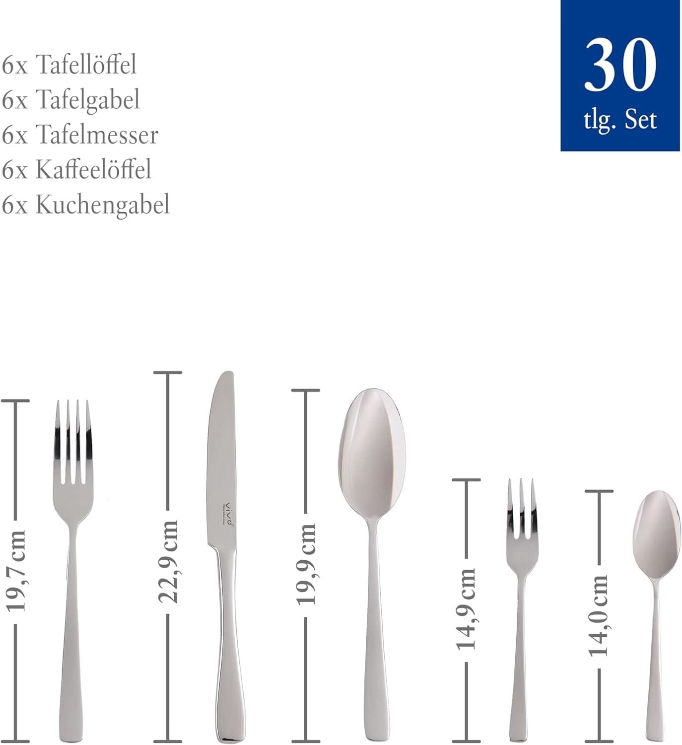 Vivo by Villeroy & Boch - Set tacâmuri Voice Basic 30 piese pentru 6 persoane Naty Shop