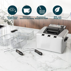 Princess friteuză, diverse marimi Electrocasnice Naty Shop