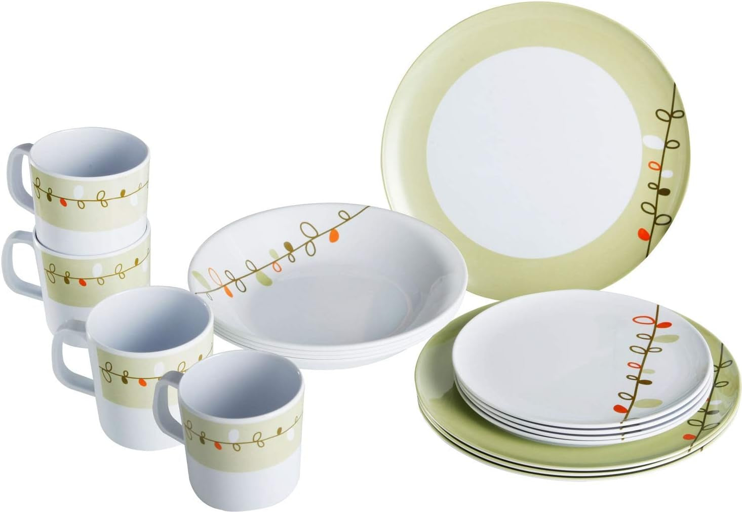 Set de veselă din melamină, design Esprit
