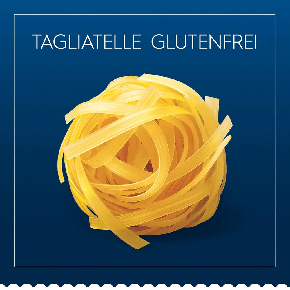 Paste Barilla Tagliatelle fără gluten, făcute din porumb și orez delicios – perfecte pentru persoanele cu boală celiacă sau intoleranță la gluten 300g