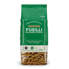 Fusilli din grâu integral de la Amazon, 500g