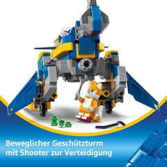 LEGO Sonic the Hedgehog Cyclone Vs. Metal Sonic - Jucărie Mechs de colecționat cu 2 minifigurine de jocuri video - Idee de cadou pentru băieți și fete de la 8 ani și adolescenți fani ai jocurilor 77002 Seturi de constructie Besuche den LEGO-Store
