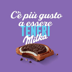 Ciocolata Milka | Baton de ciocolată Sandwich | Batoane de ciocolată Milka | 90 ml total